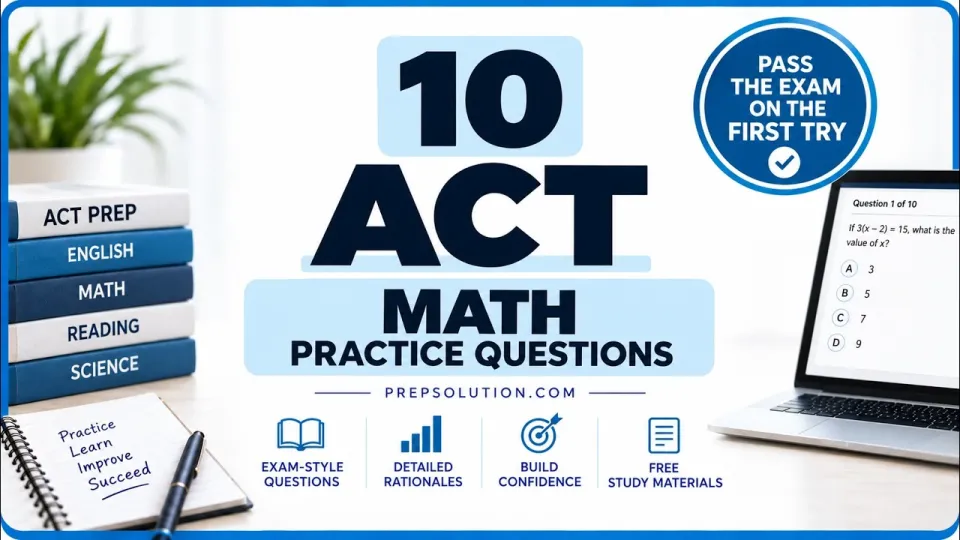 How to Practice ACT Practice Questions for Math Success